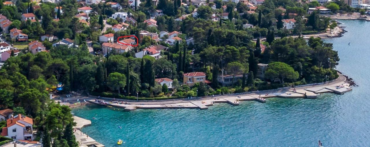 Apartment Aquamarin, Blizu Mora S Pogledom Na More, Za Do 6 Osoba Malinska Buitenkant foto